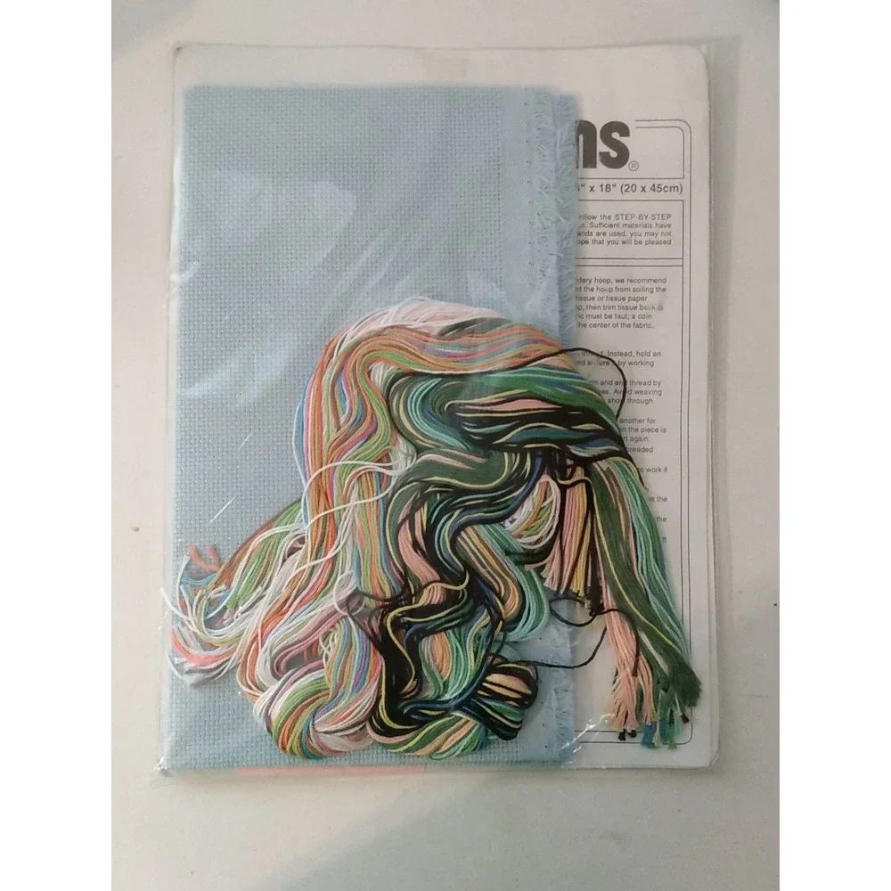 VTG 1991 Dimensions Counted Cross Stitch Kit 3705 Deep Sea Fish Ocean New